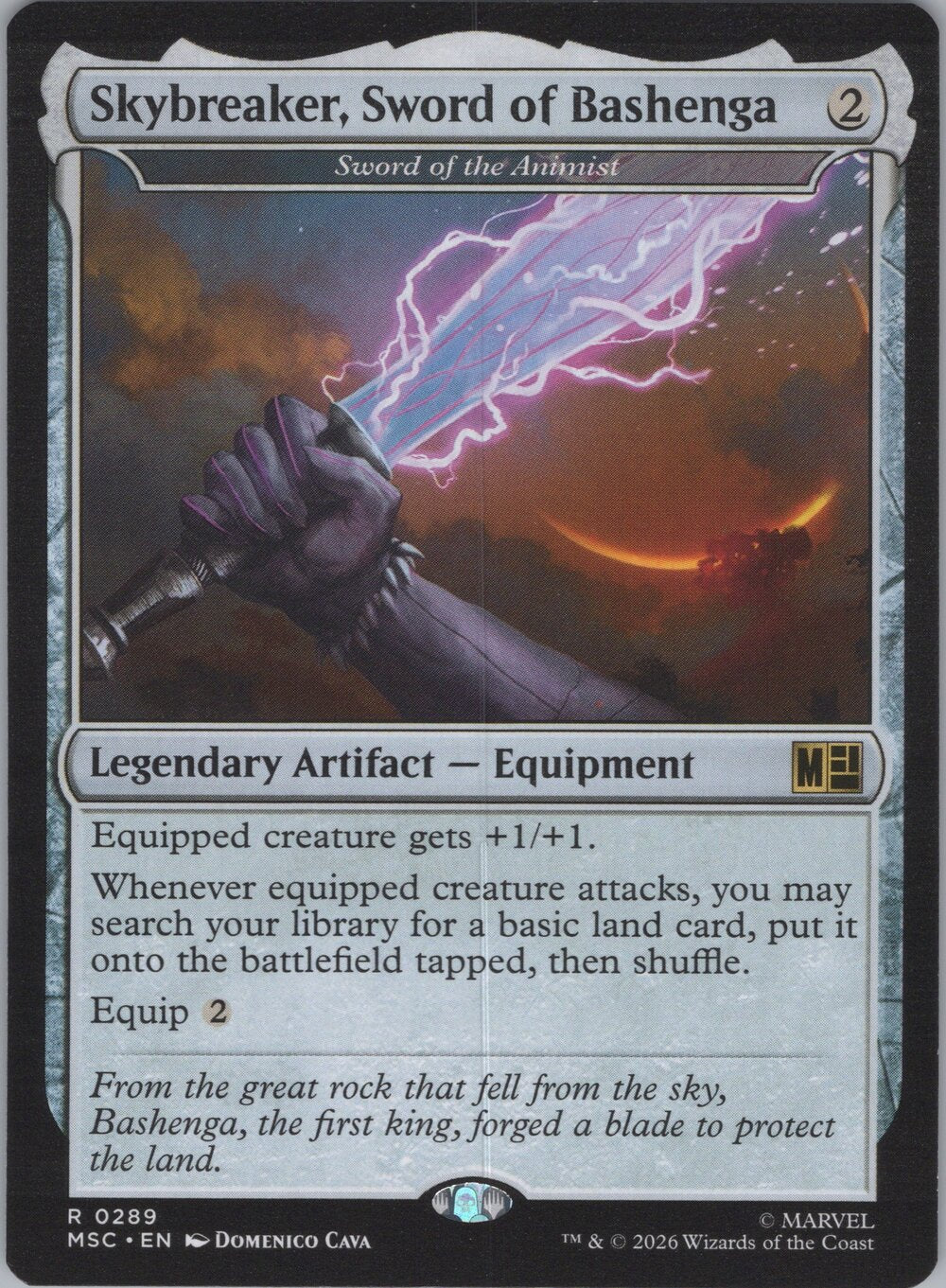 Skybreaker, Sword of Bashenga - Sword of the Animist
