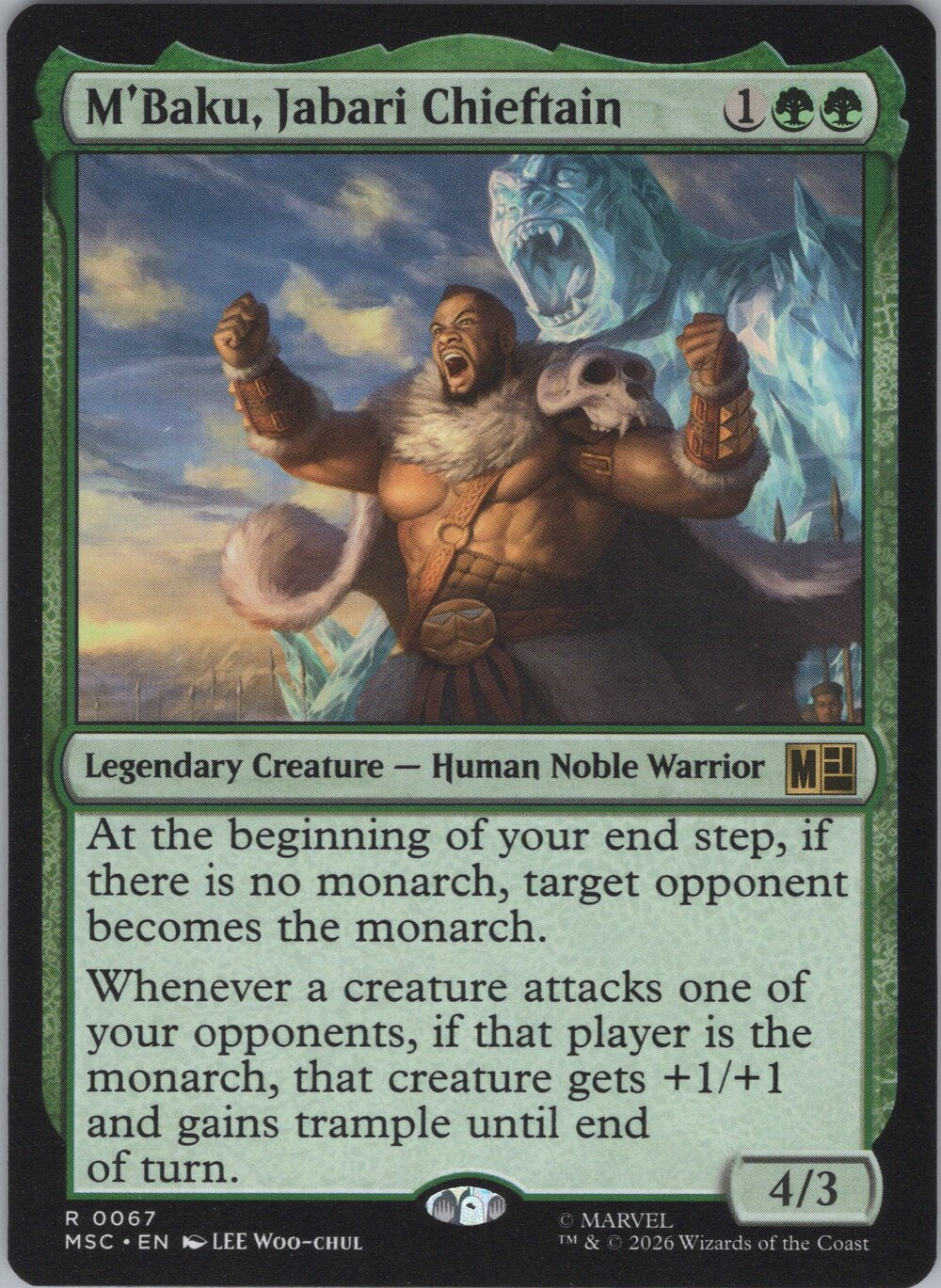 M'Baku, Jabari Chieftain