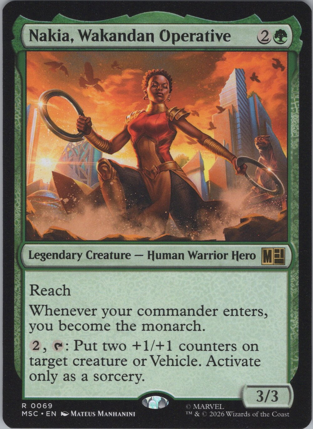 Nakia, Wakandan Operative