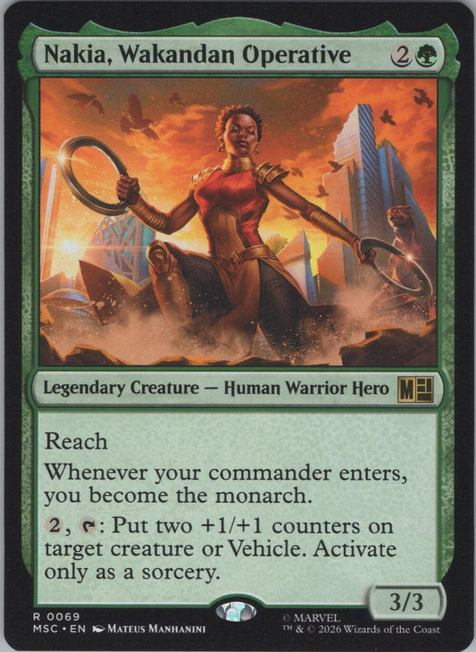 Nakia, Wakandan Operative