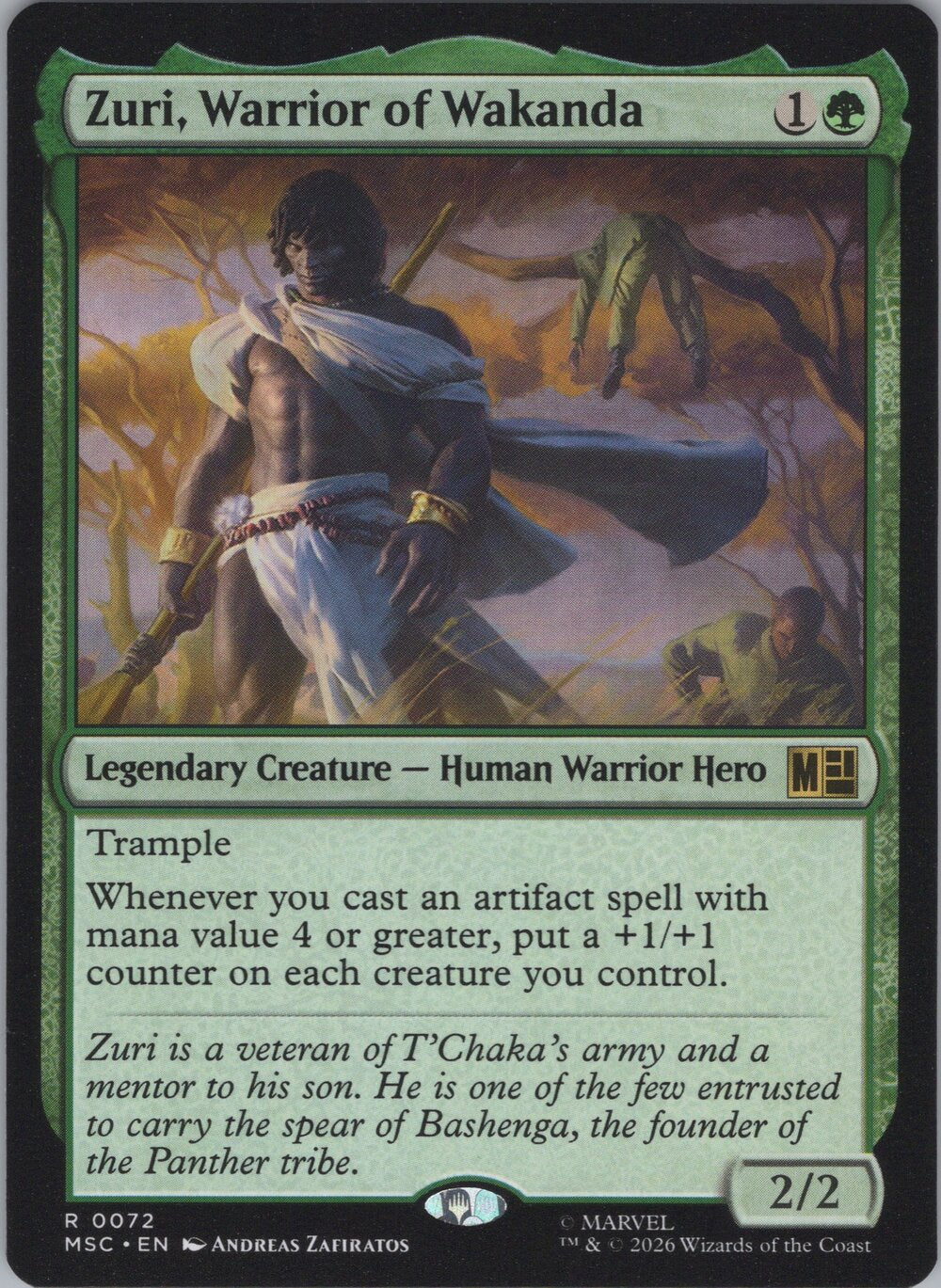Zuri, Warrior of Wakanda