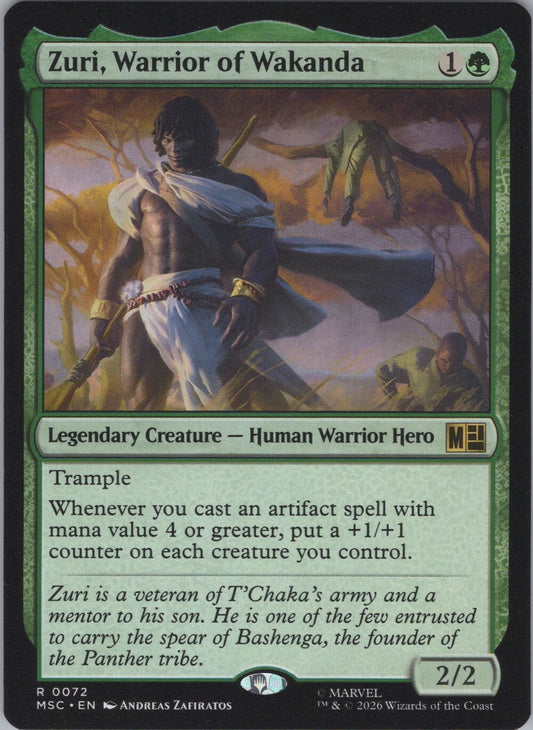Zuri, Warrior of Wakanda
