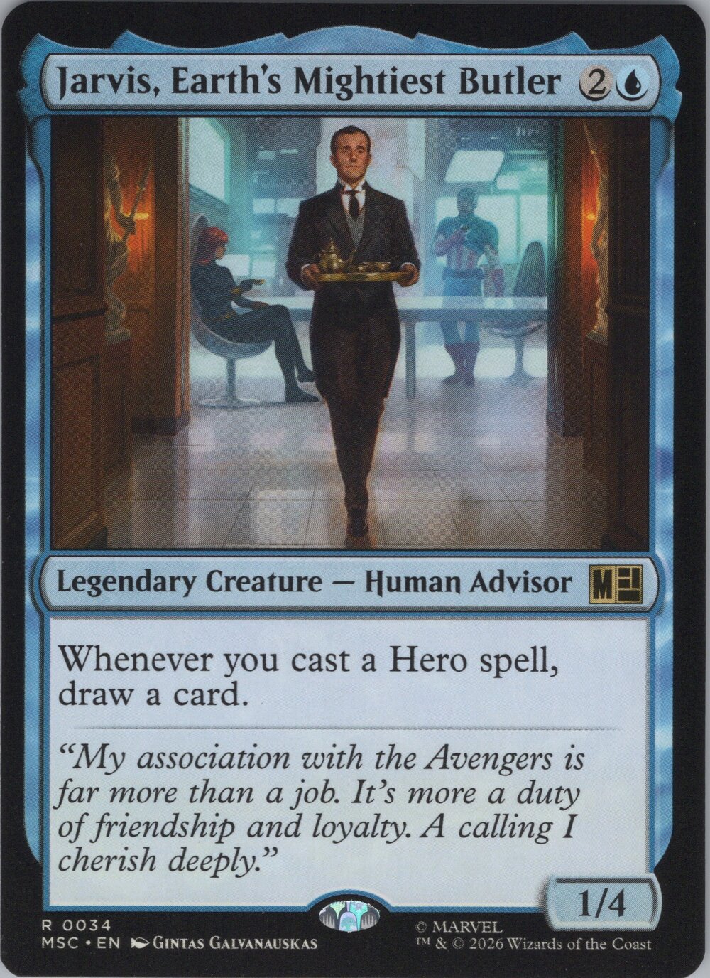 Jarvis, Earth's Mightiest Butler