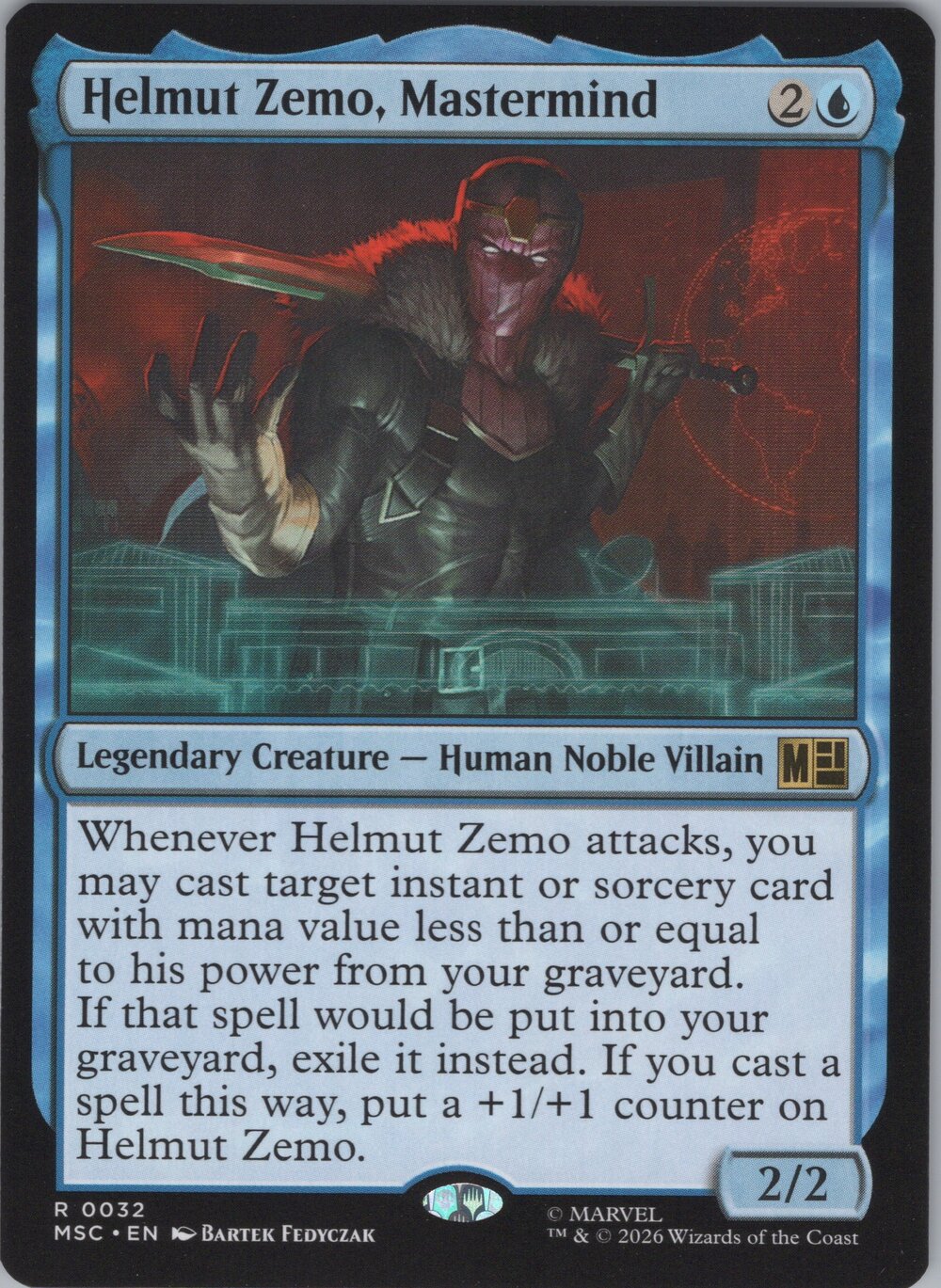 Helmut Zemo, Mastermind