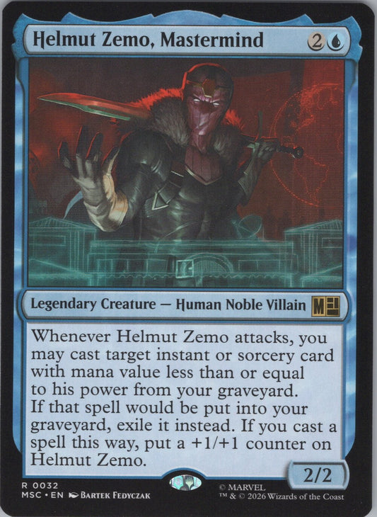 Helmut Zemo, Mastermind