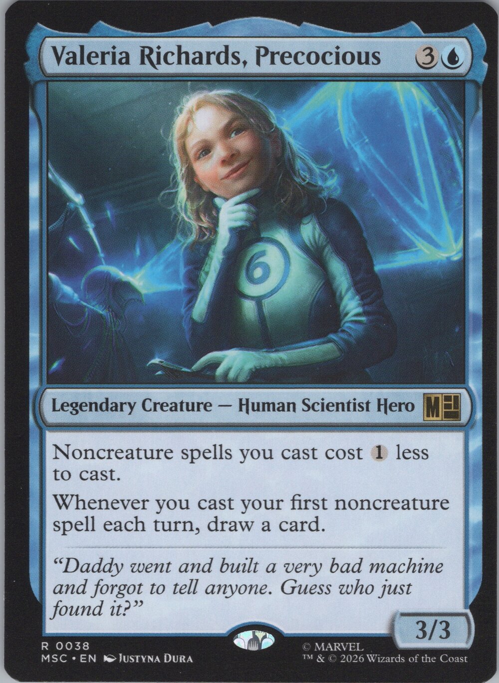 Valeria Richards, Precocious