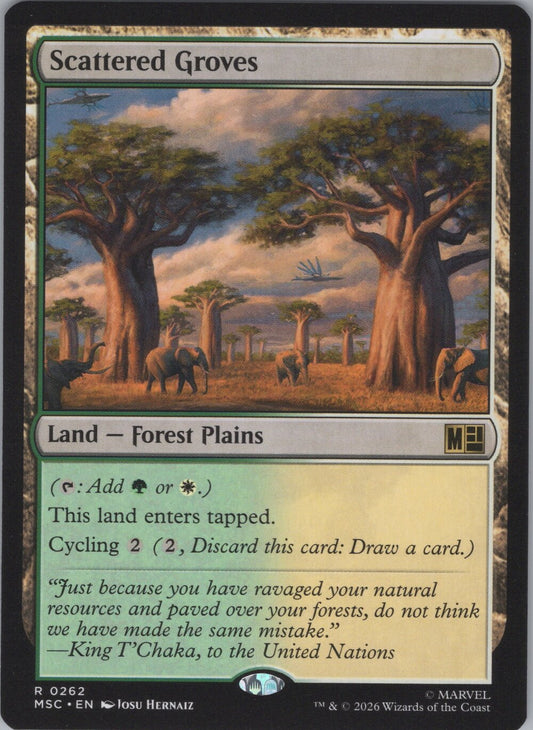 Scattered Groves