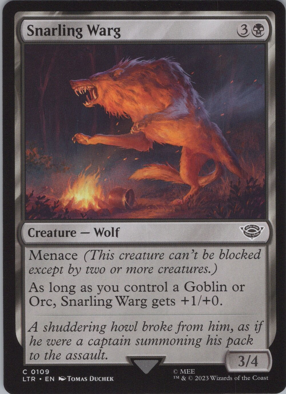 Snarling Warg