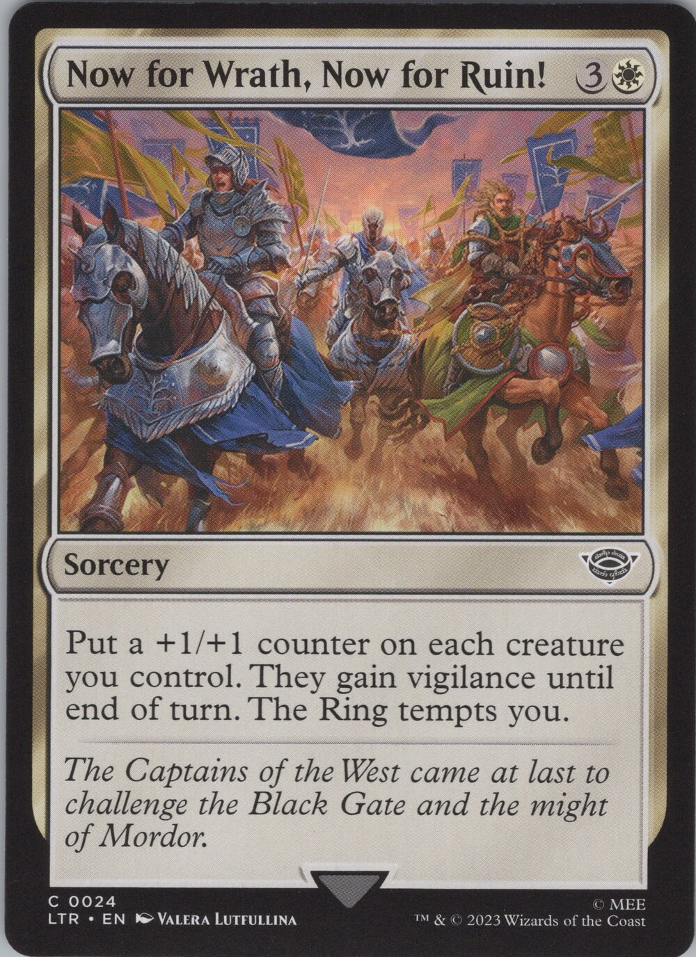 Now for Wrath, Now for Ruin!