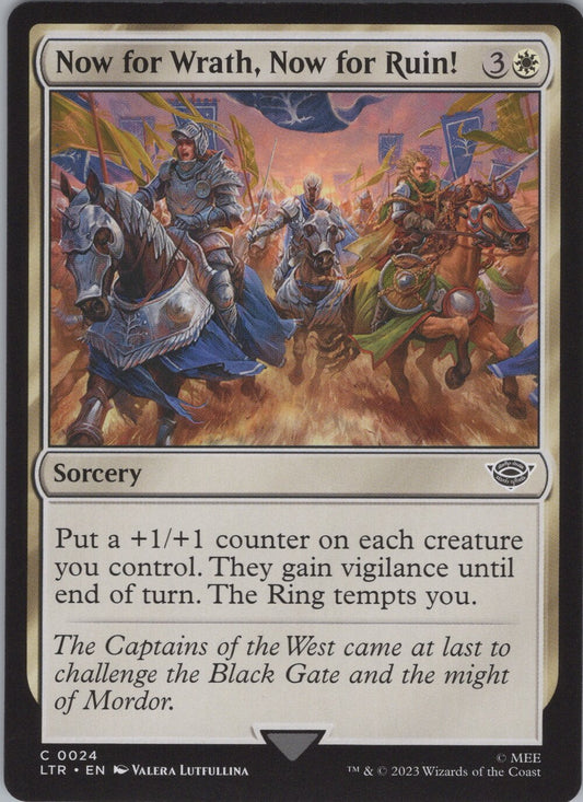 Now for Wrath, Now for Ruin!
