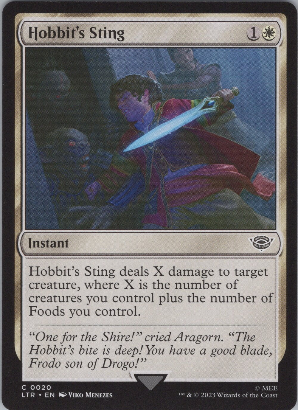 Hobbit's Sting
