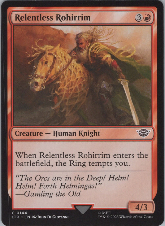Relentless Rohirrim