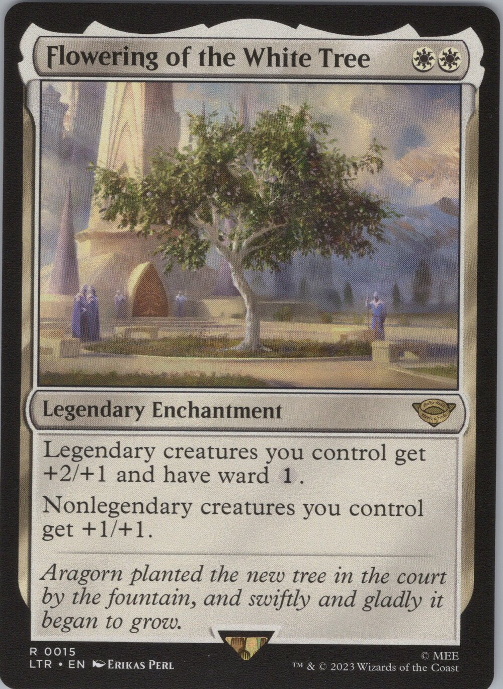 Flowering of the White Tree