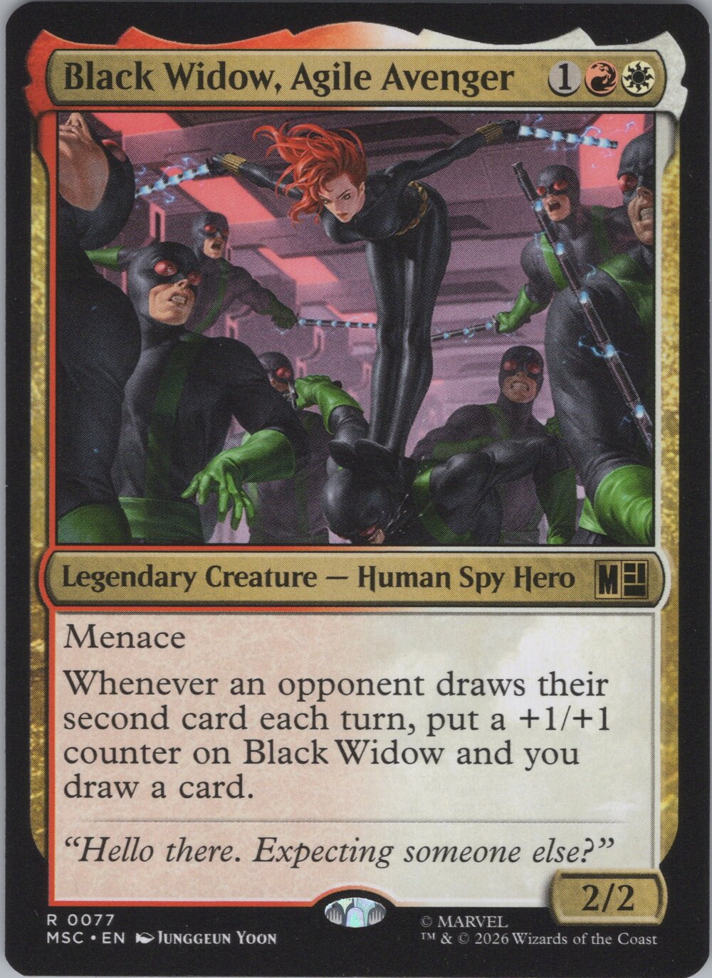 Black Widow, Agile Avenger