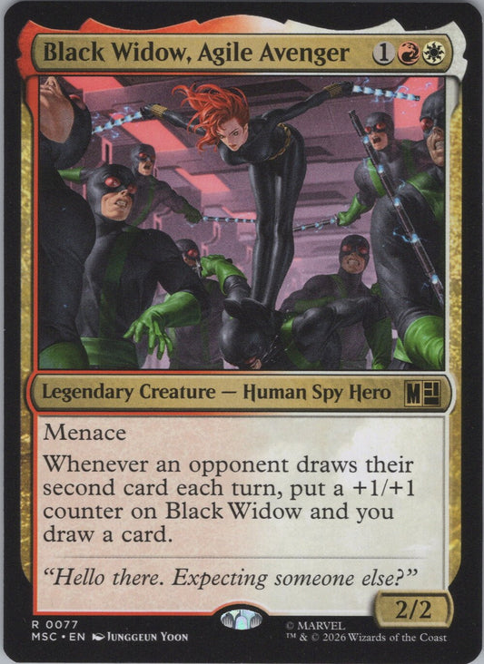 Black Widow, Agile Avenger