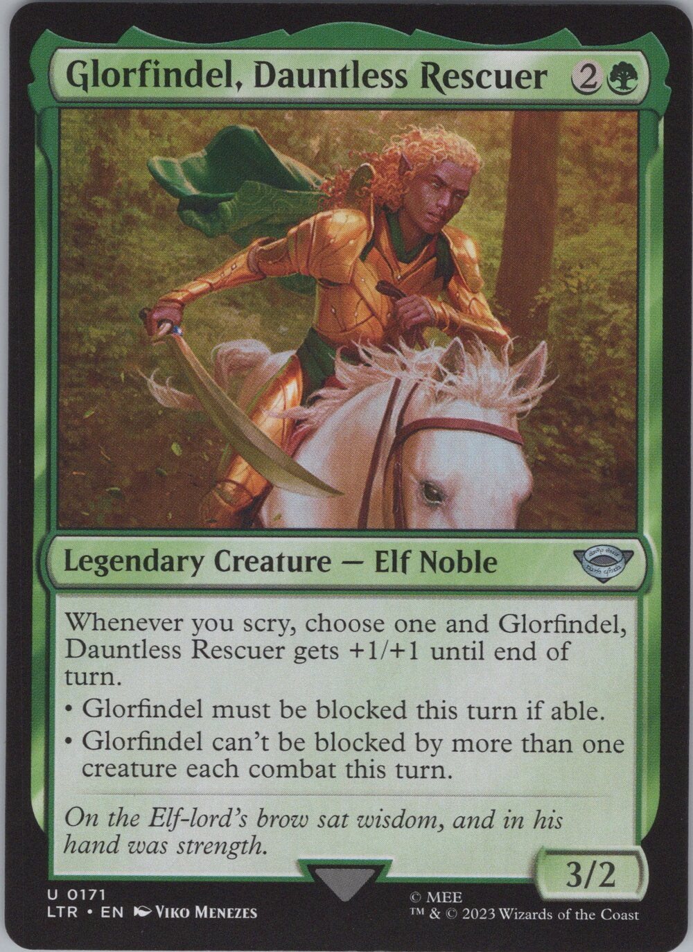 Glorfindel, Dauntless Rescuer