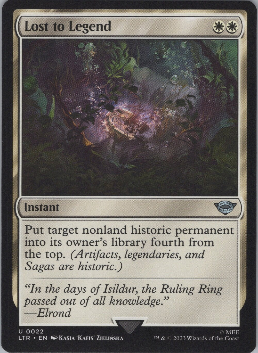 Lost to Legend