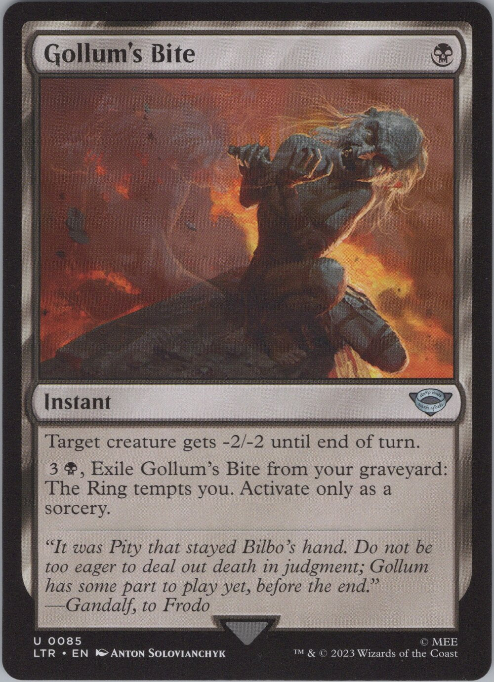 Gollum's Bite