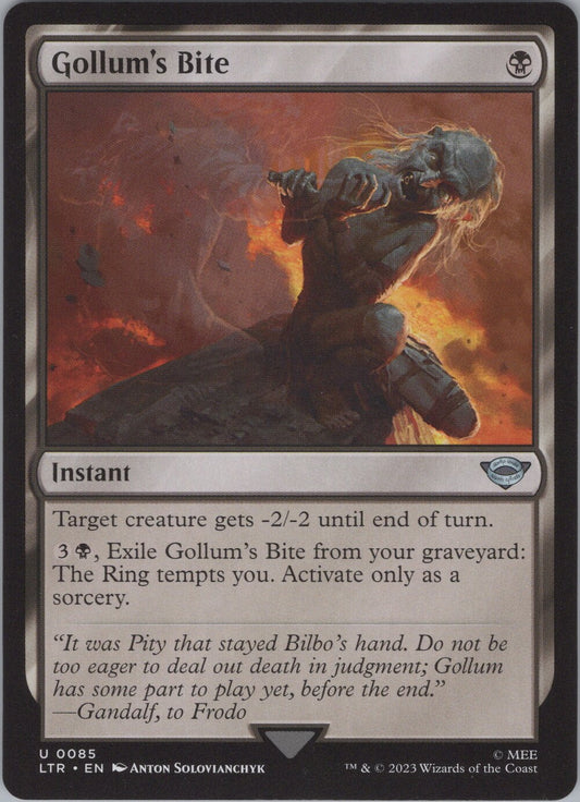 Gollum's Bite