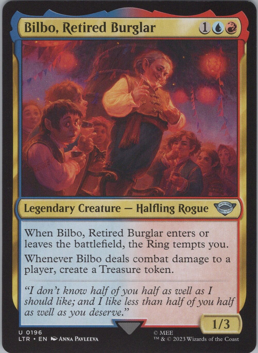 Bilbo, Retired Burglar