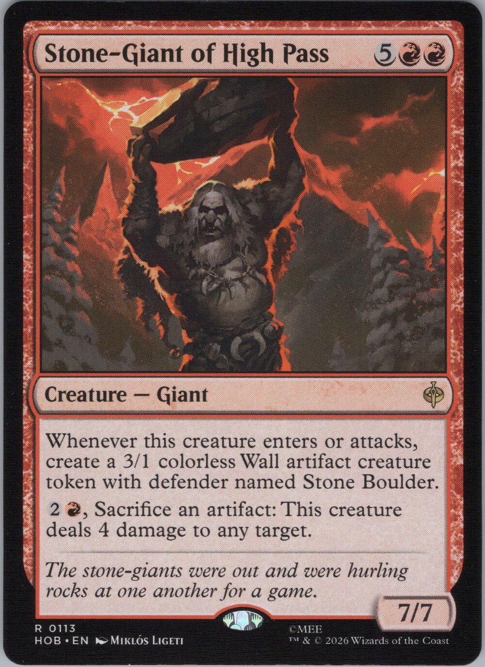 Stone-Giant of High Pass