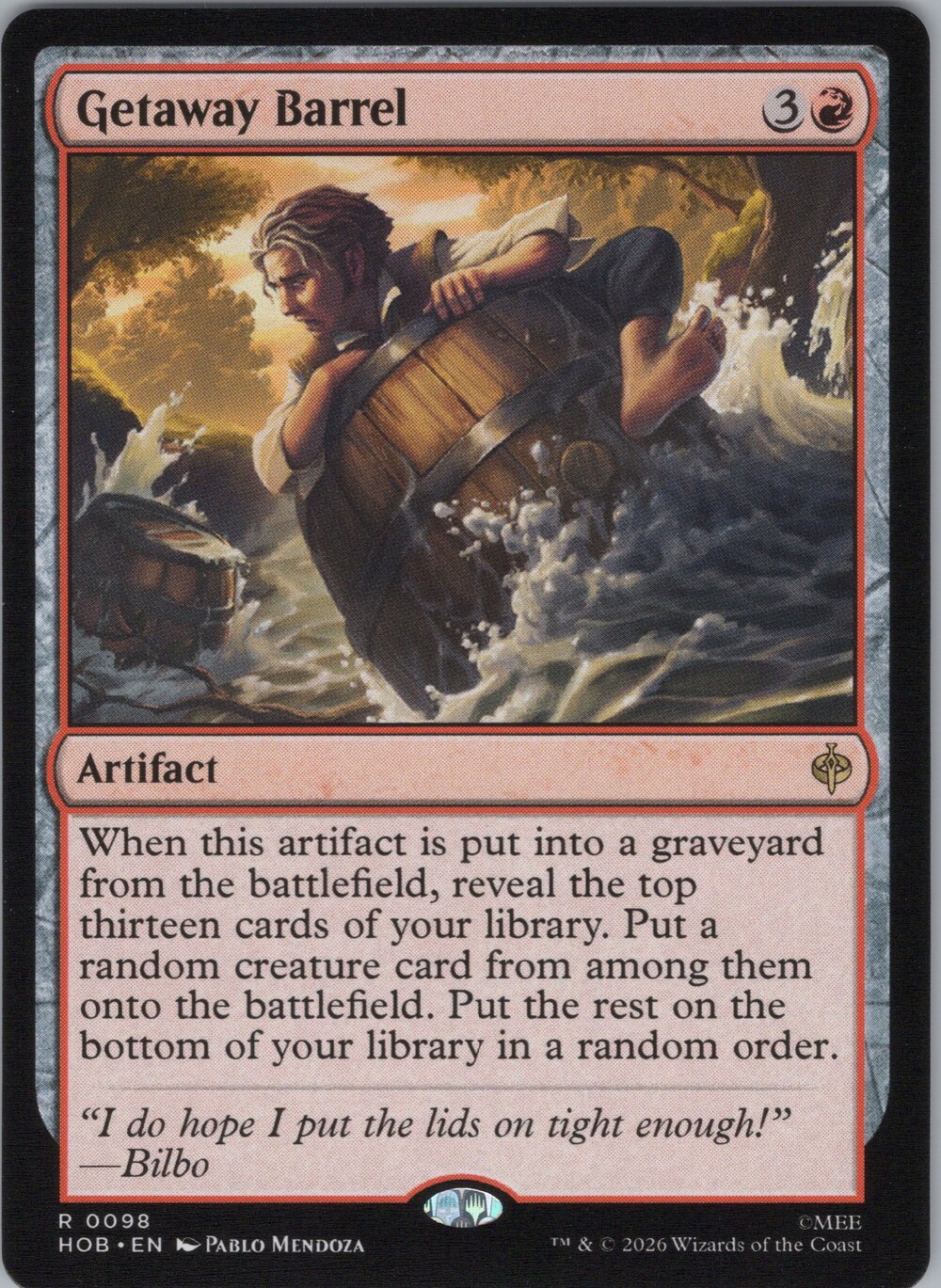 Getaway Barrel
