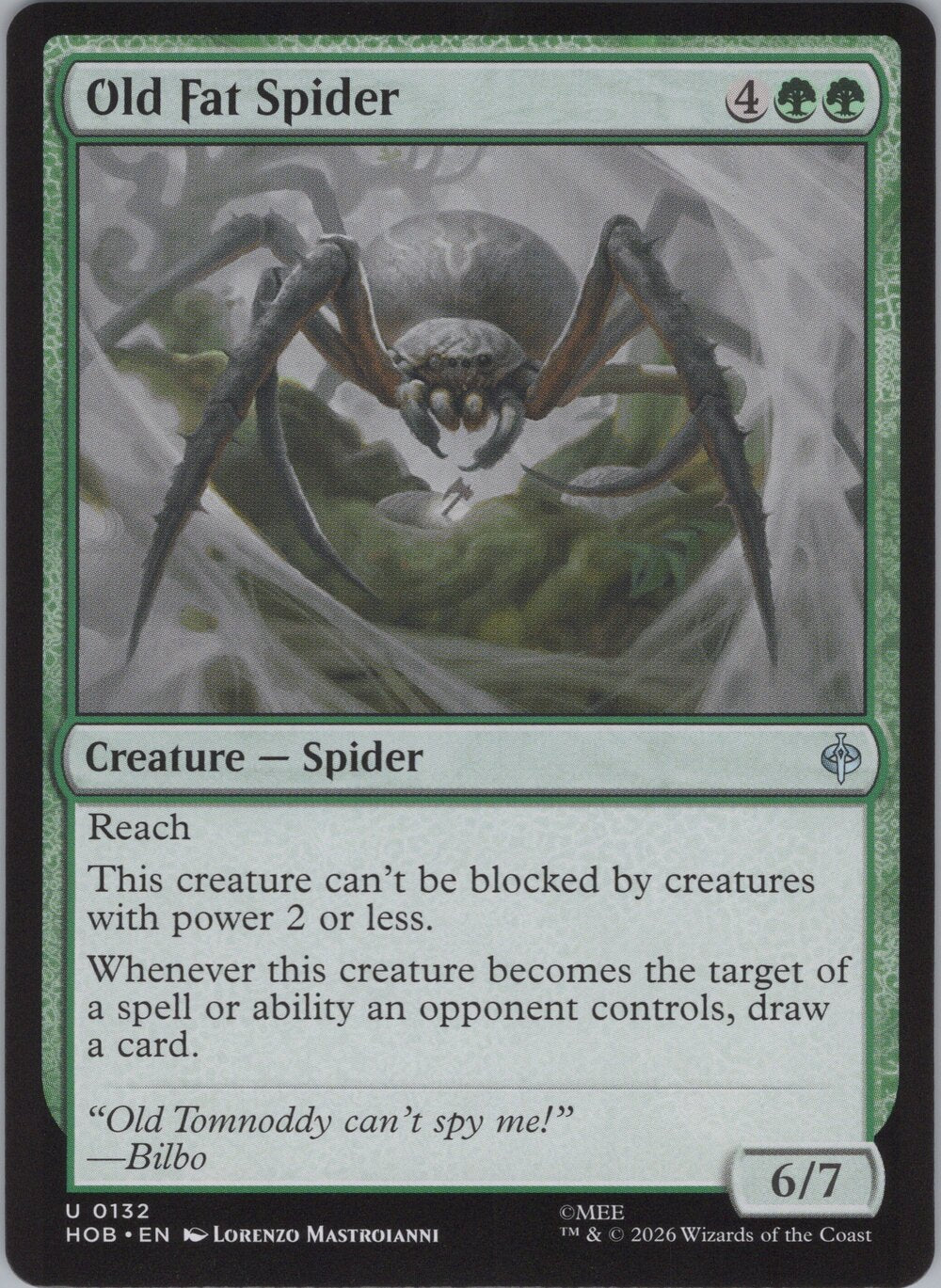 Old Fat Spider
