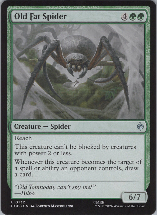 Old Fat Spider