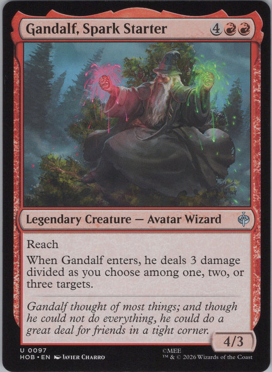 Gandalf, Spark Starter