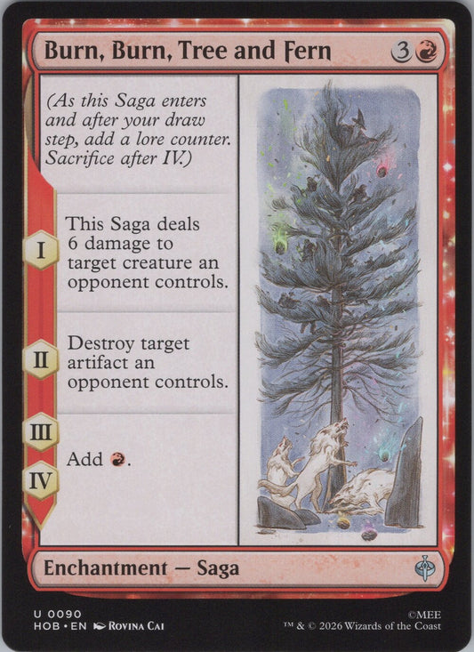 Burn, Burn, Tree and Fern