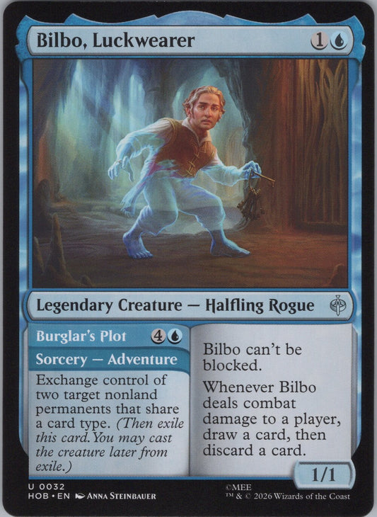 Bilbo, Luckwearer // Burglar's Plot
