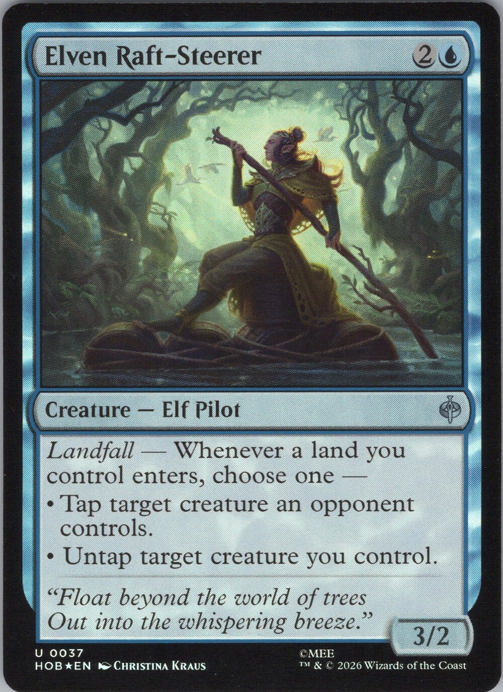Elven Raft-Steerer