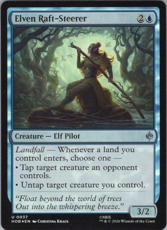 Elven Raft-Steerer