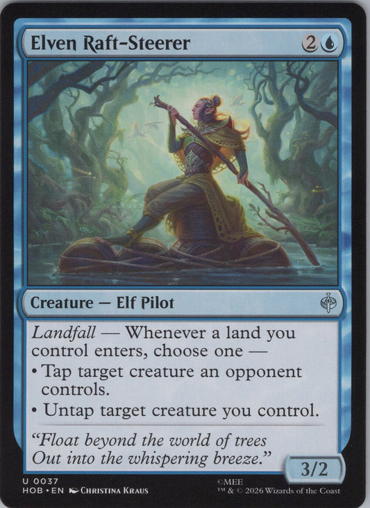 Elven Raft-Steerer