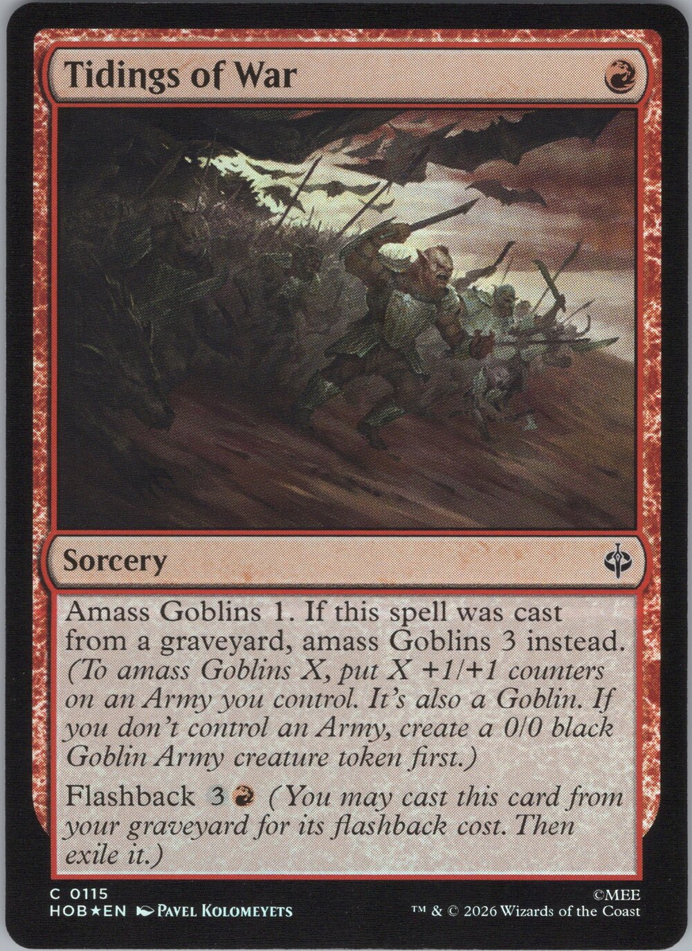 Tidings of War