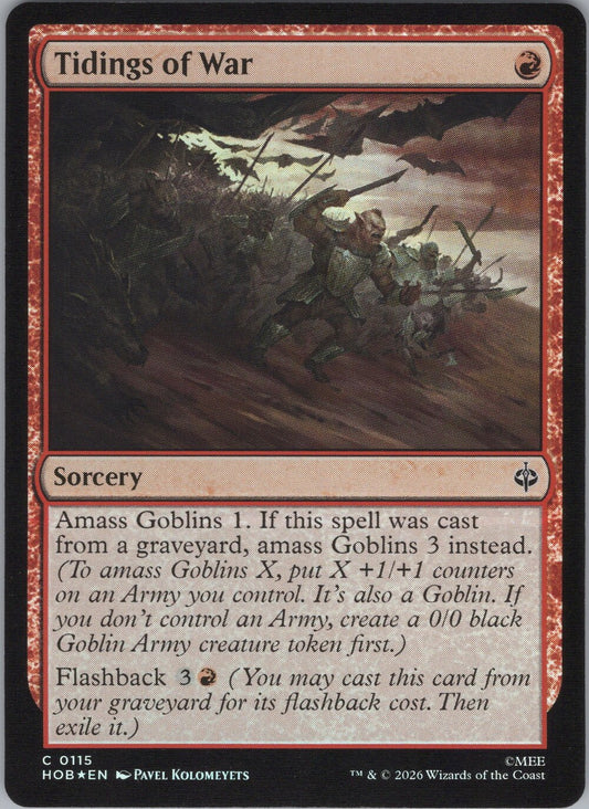 Tidings of War
