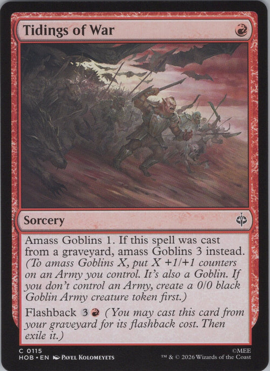 Tidings of War