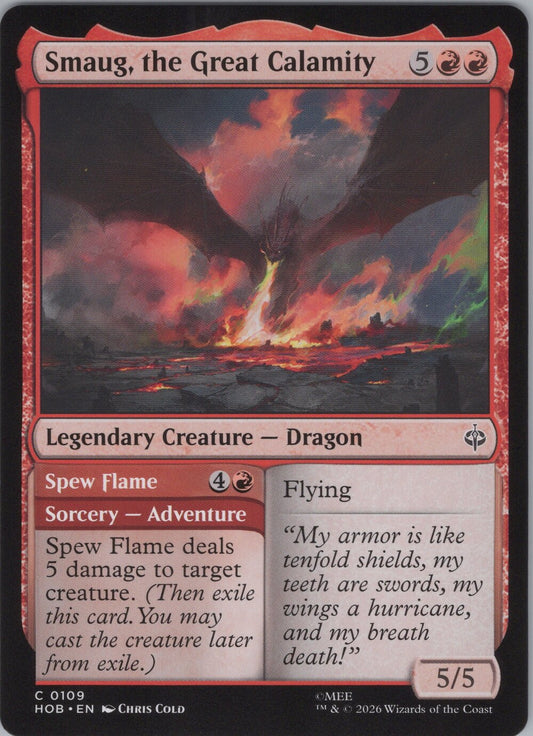 Smaug, the Great Calamity // Spew Flame