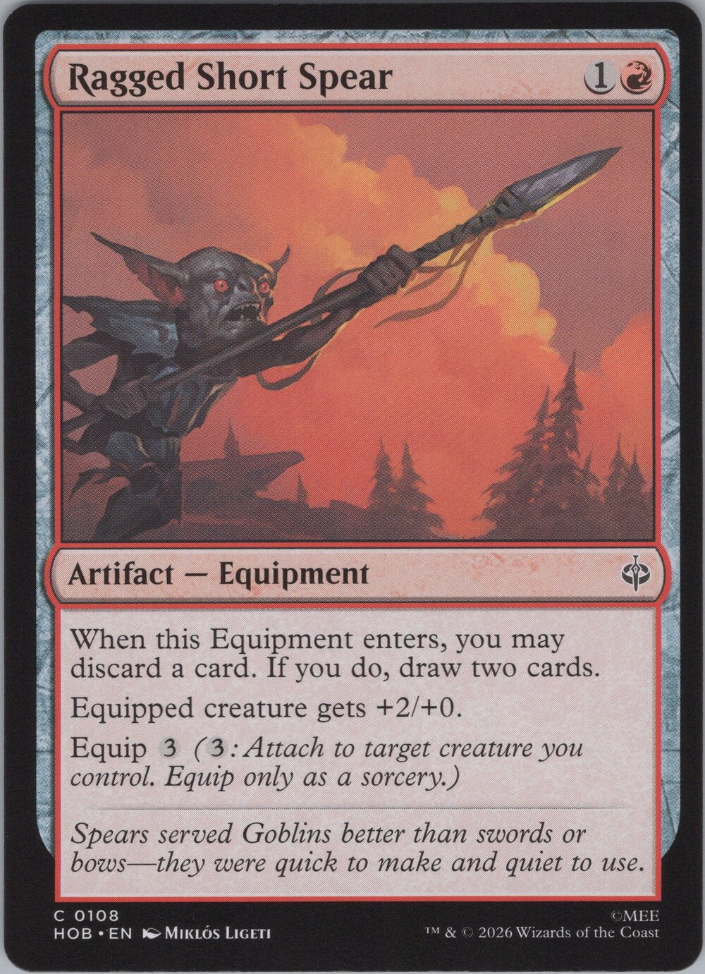 Ragged Short Spear