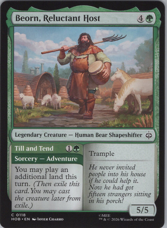 Beorn, Reluctant Host // Till and Tend