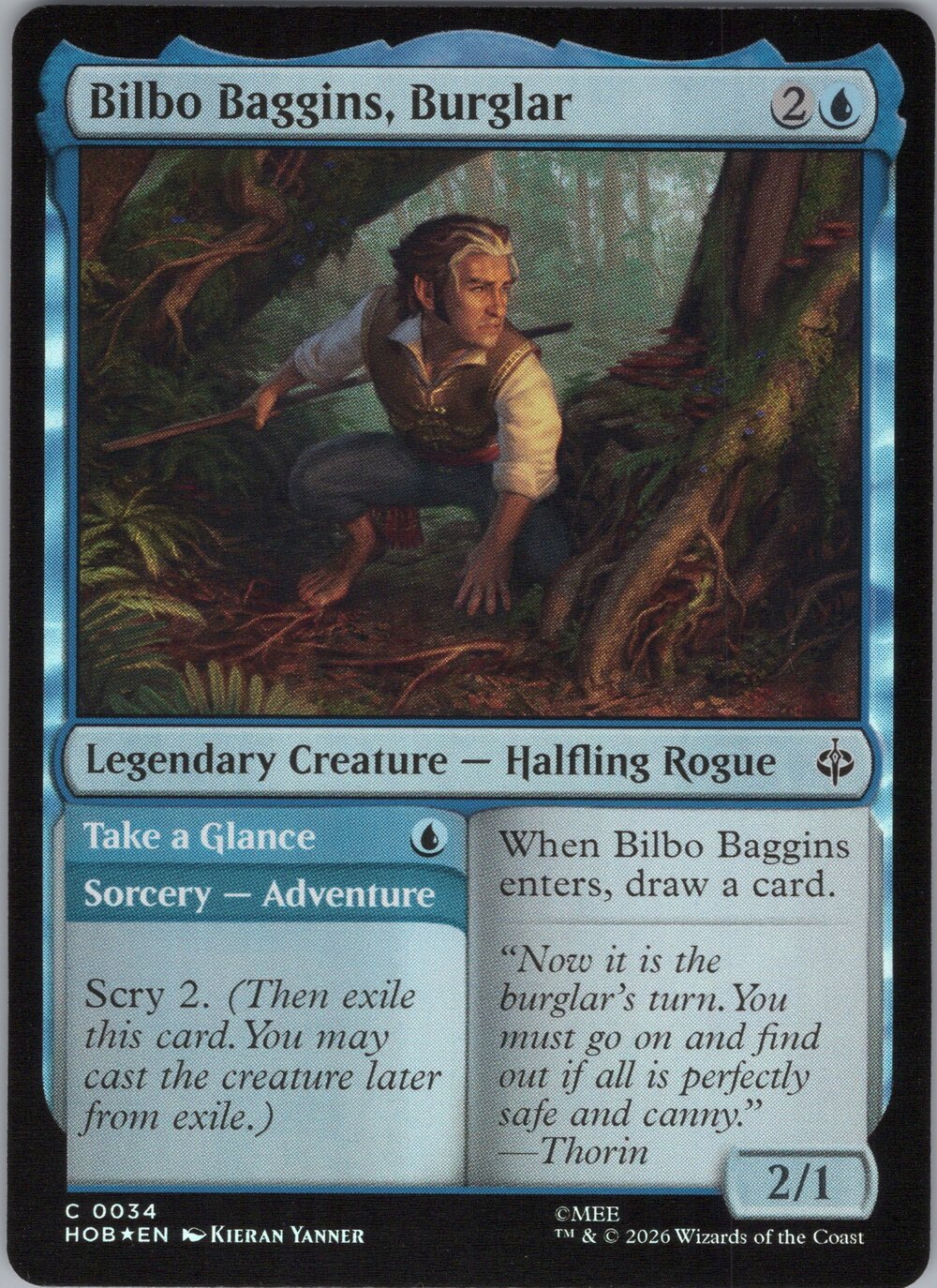Bilbo Baggins, Burglar // Take a Glance