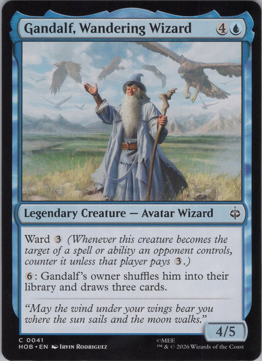 Gandalf, Wandering Wizard