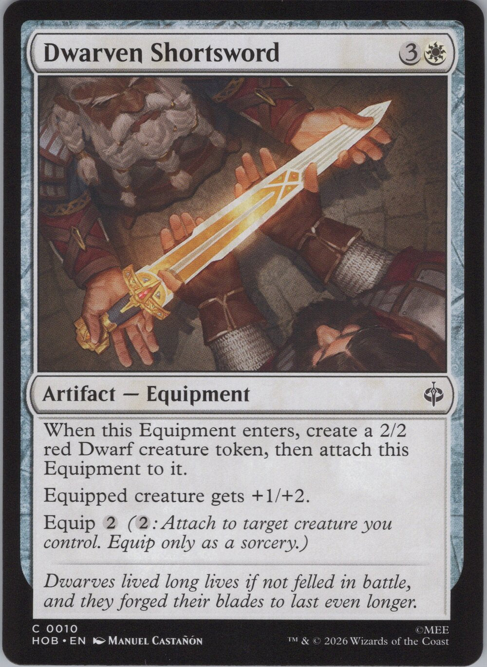 Dwarven Shortsword