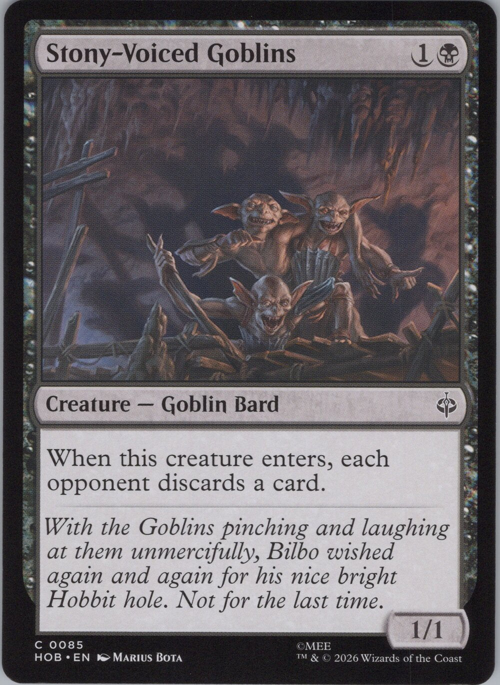 Stony-Voiced Goblins