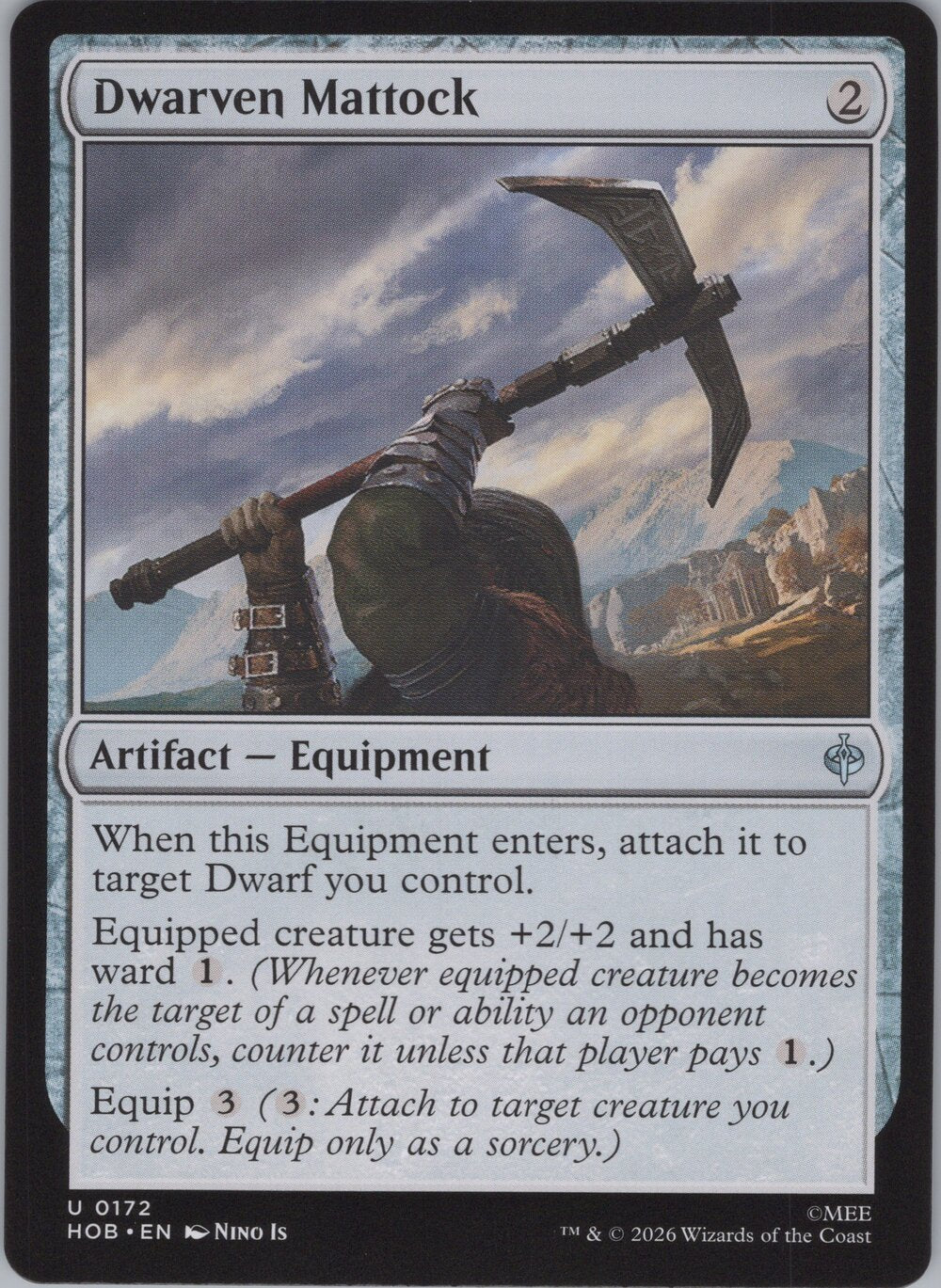 Dwarven Mattock