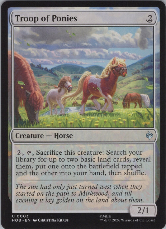 Troop of Ponies