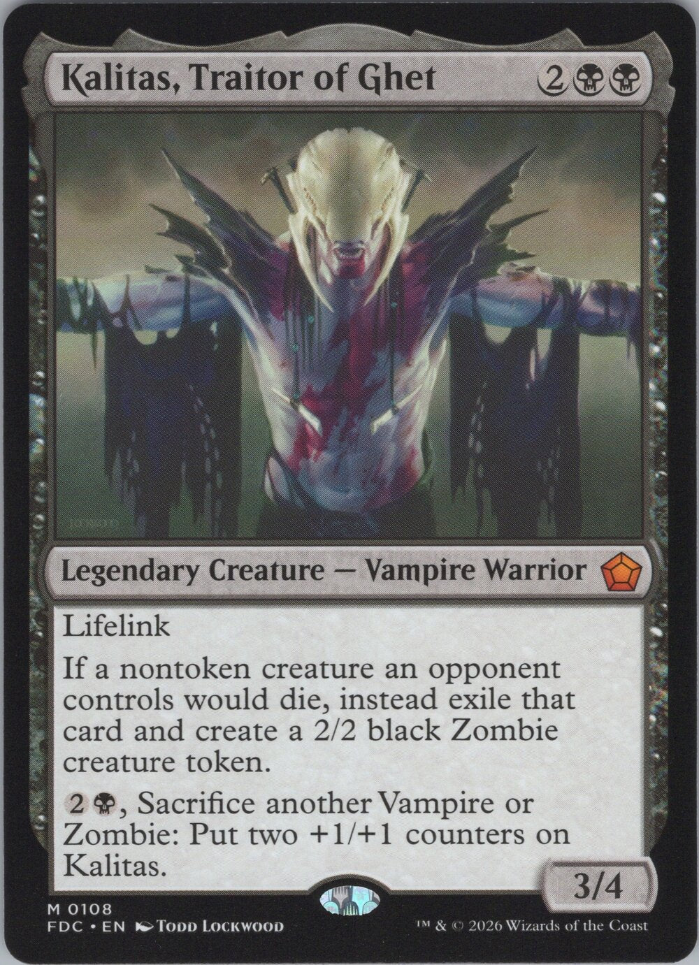 Kalitas, Traitor of Ghet