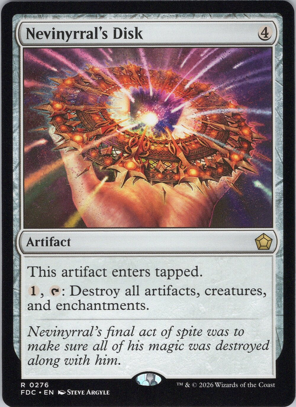 Nevinyrral's Disk