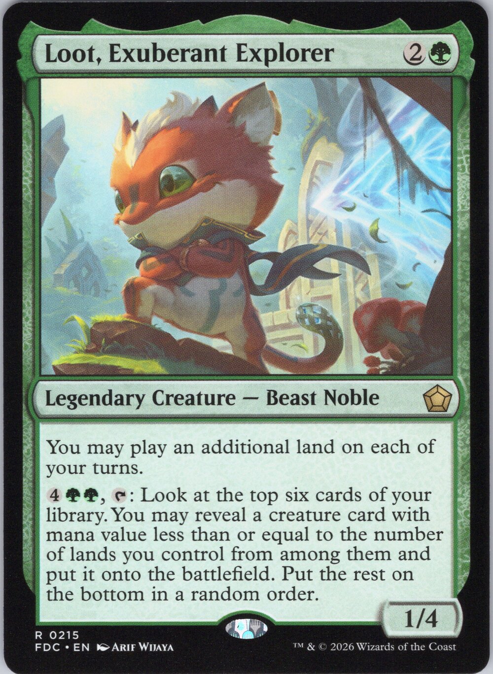 Loot, Exuberant Explorer