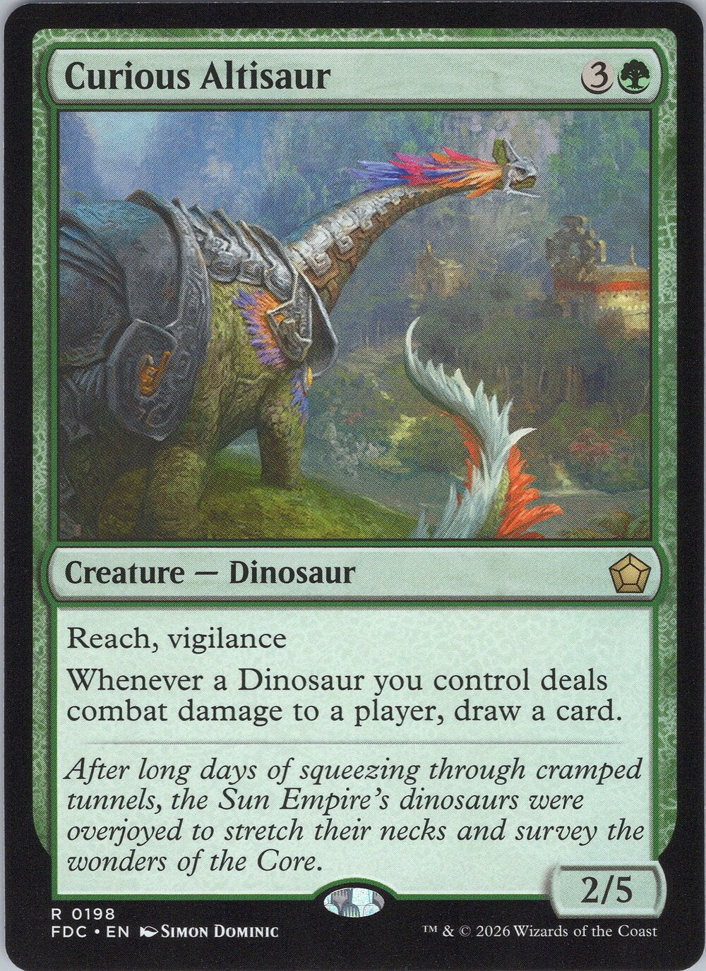 Curious Altisaur